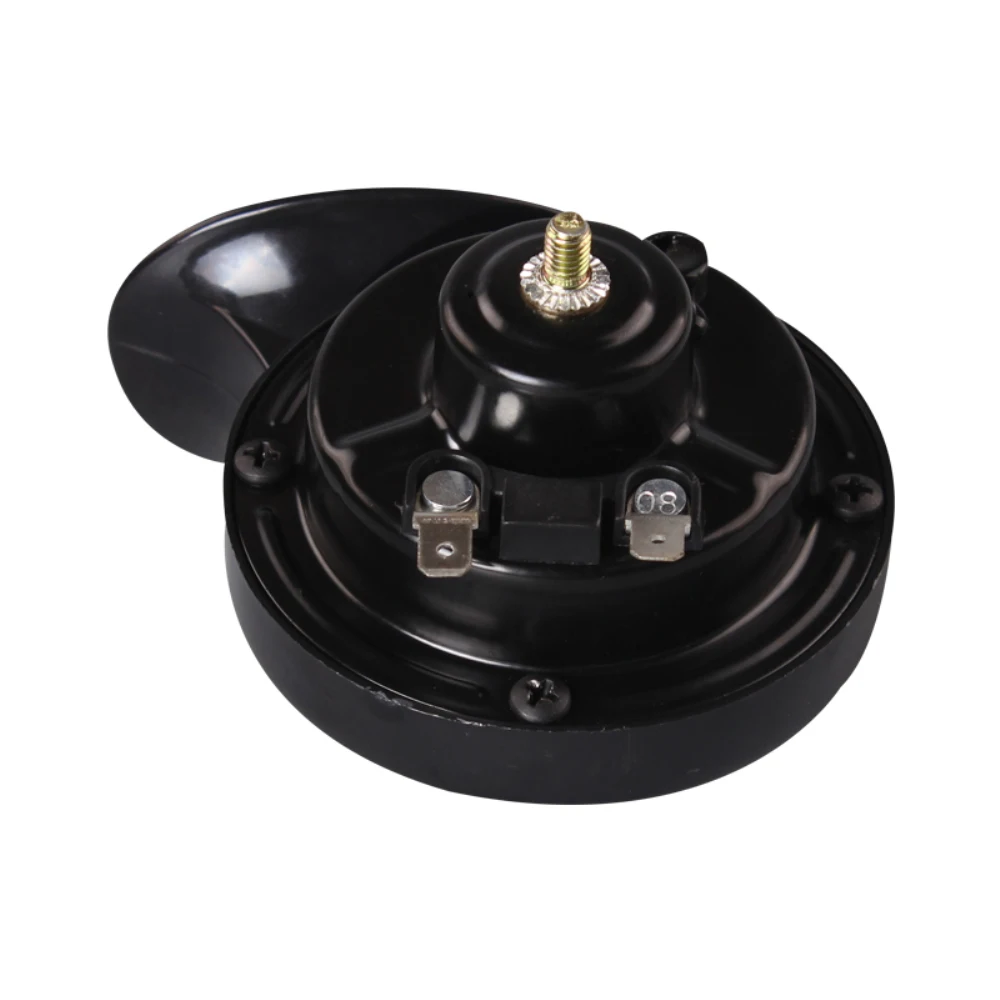  CHSKY Ultra-long Life Car Horn Snail-style Horn 12V Automobile Modeling Parts Tungsten-Point Mangan