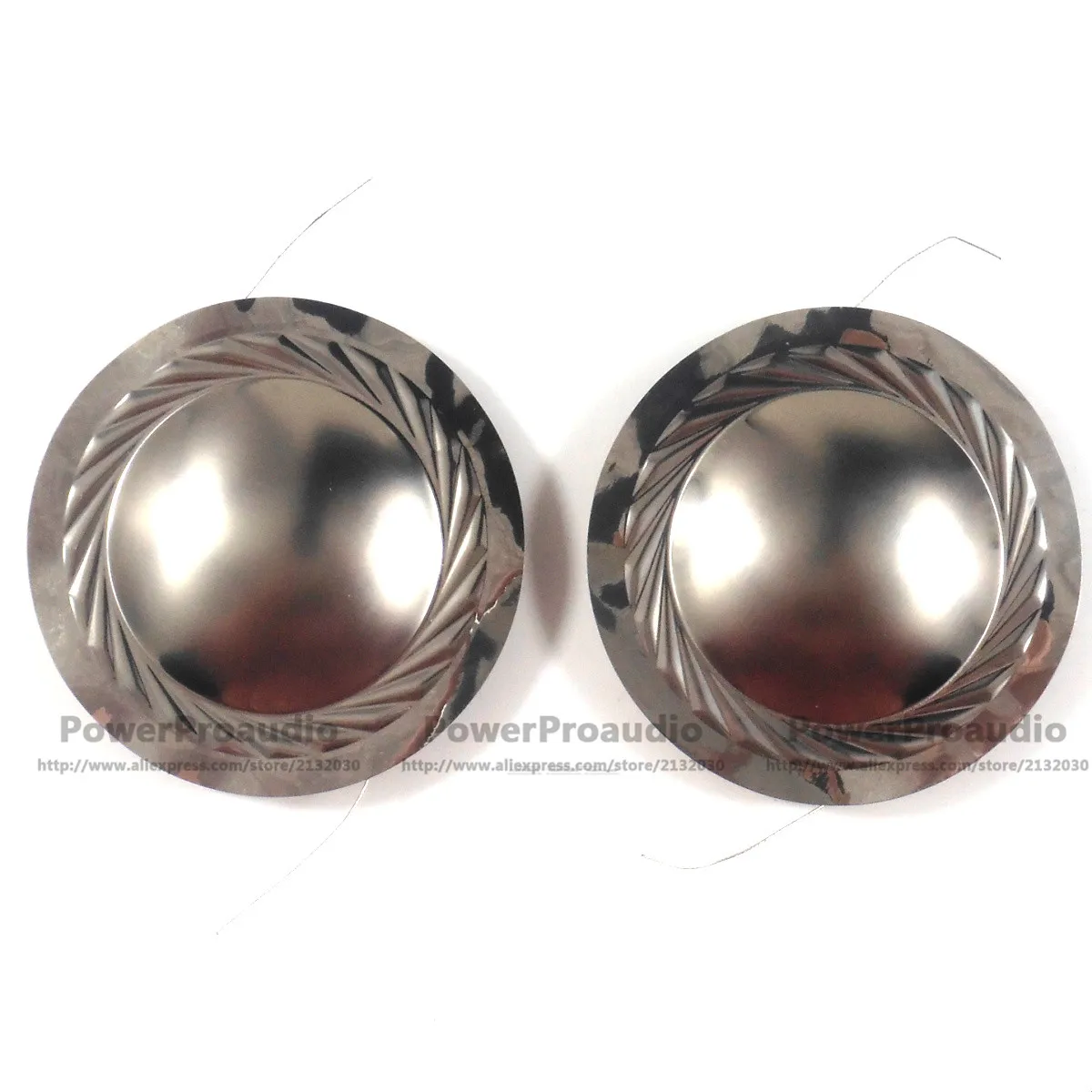 2 Pcs 38.5 Mm 8 Ohm Tweeters Diaphragm Voice Coil Repair Kit Speaker