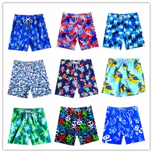 Розничная, бренд Brevile pullquin, пляжные обшитые мужские шорты, Черепашки, купальники, Череп, Русалка, эластичные парные пляжные шорты