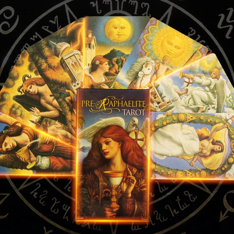 Hot Sale Divination Fate Tarot With Guidebook Original 1909 Entertainment High Quality Playing Card Table Game Gift | Спорт и