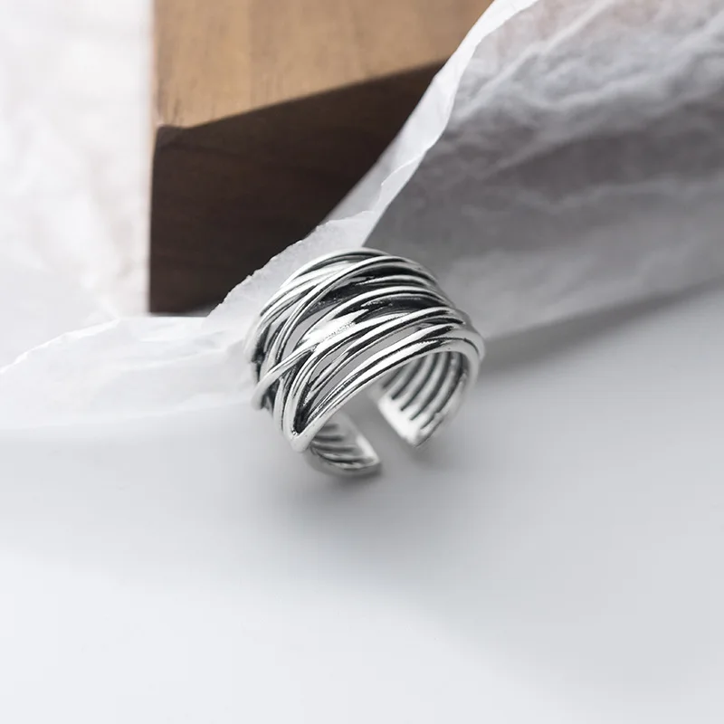 Finger Rings Fashion Rings Fashion Ring Bohemian Rings Bohemian Vintage Big Layer Chains Rings For Women Lady Men Antique Knuckle Rings Boho Jewelry Anillos
