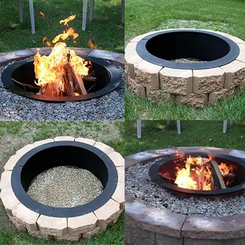 

VEVOR Fire Pit Liner Ring 42 Inch Outside x 36 Inch Inside