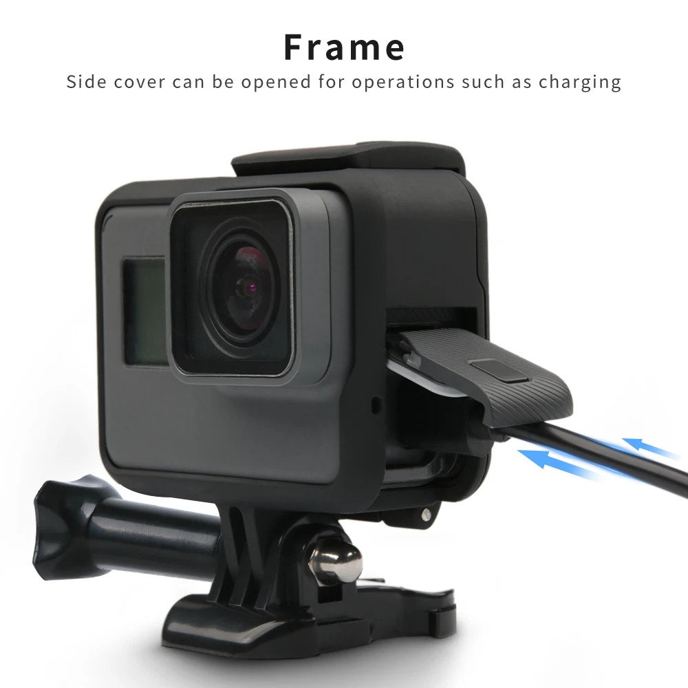 Набор аксессуаров для Gopro чехол из EVA hero 7 6 5 водонепроницаемый корпус красная