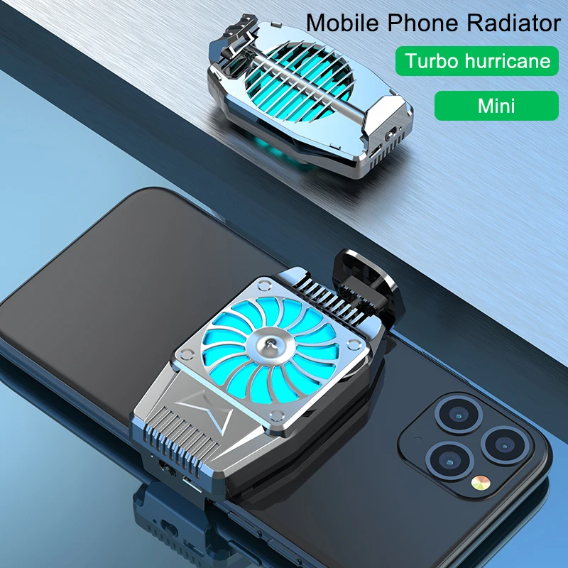 Геймпад с охлаждением для Iphone Xiaomi Black Shark 3 Huawei Samsung аккумулятором USB мобильный