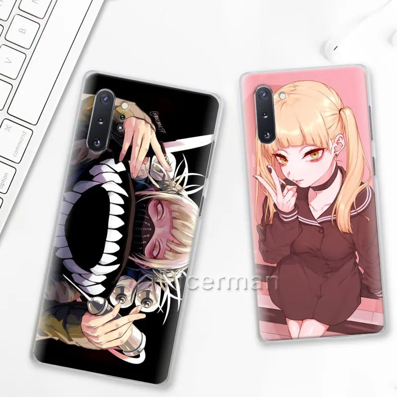 Чехол для телефона My hero Academy Himiko Toga для samsung Galaxy S10e S10 Plus S8 S9 Note 10 Plus 8 9 S6 S7 Edge Твердый Чехол