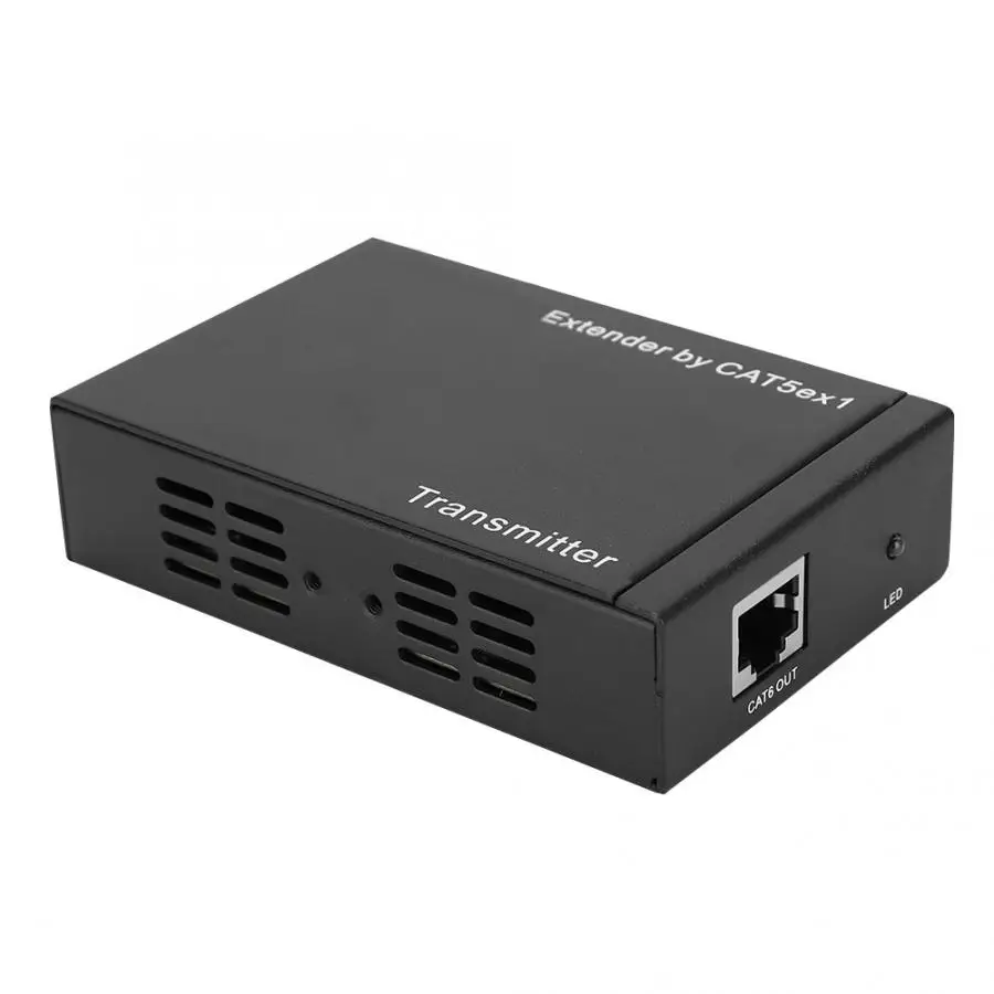 100 м HDMI удлинитель Full HD 1080P один CAT5E/CAT6(TCP/IP) передатчик и приемник США 100-240 В адаптер