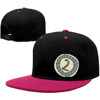 

TSDFCLemon Flat Visor Baseball Cap, Fashion Snapback Hat Pink