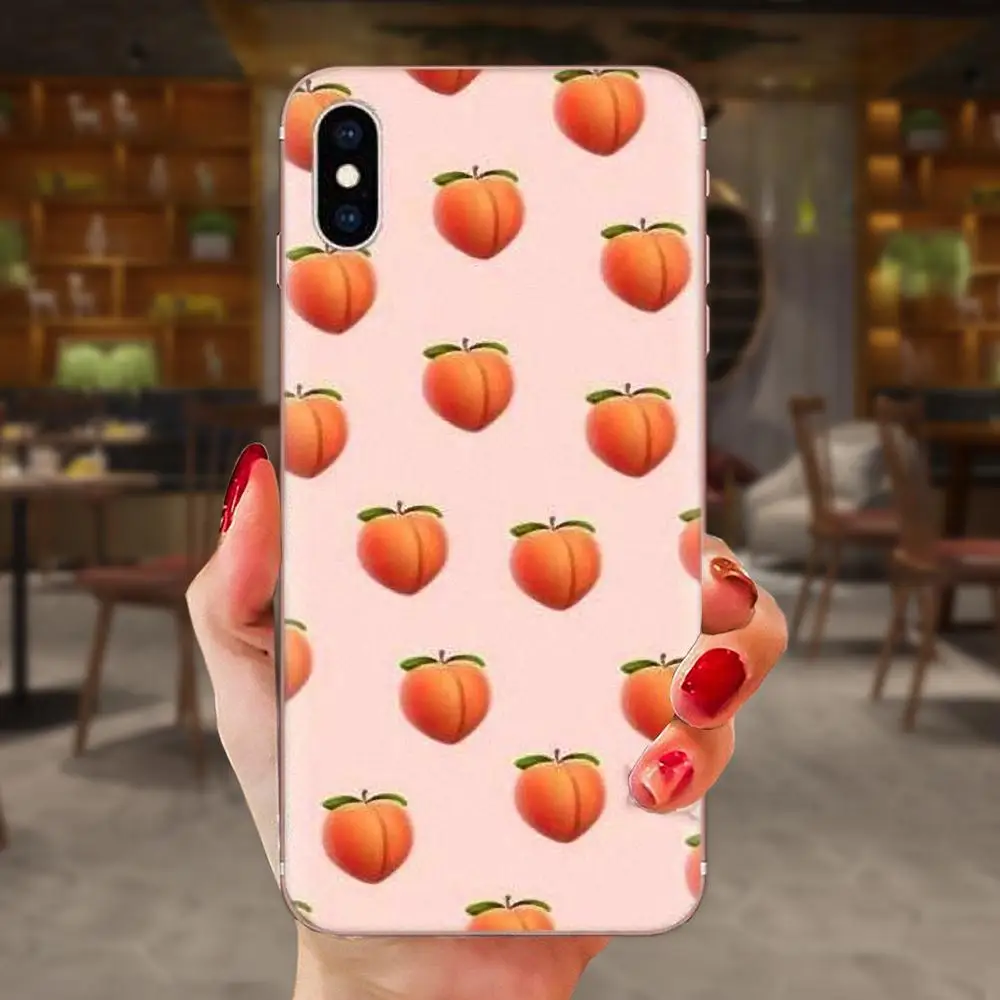 Мягкий чехол из ТПУ с нестандартной конструкции для Galaxy Alpha Note 10 Pro A10 A20 A20E A30 A40 A50 A60 A70 A80 A90 M10 M20 M30 M40 прекрасный персикового цвета для девочек