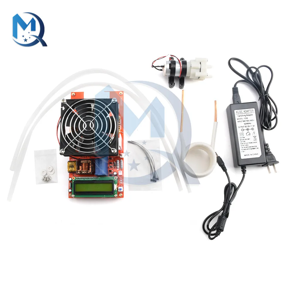 DC24V-65V ZVS Induction Heating Plate 2000W 48A Electric Melt Metals Induction Heater Module High Voltage Board