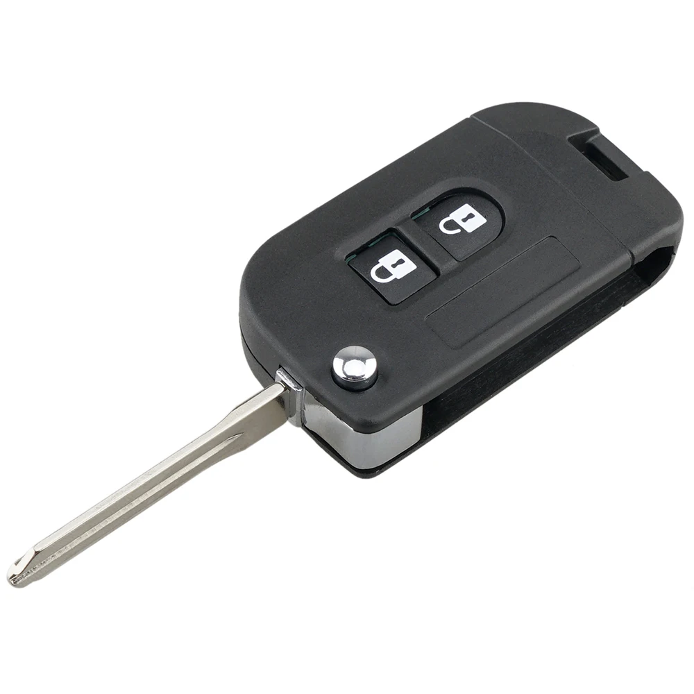 2 кнопки флип складной пульт дистанционного ключа оболочки автомобильный чехол для Nissan Qashqai Primera Micra Navara Almera Note Sunny