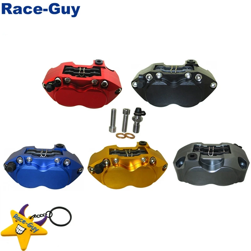 Racing 4 Piston Brake Caliper For Pit Dirt Super Motard Bike Scooter AliExpress