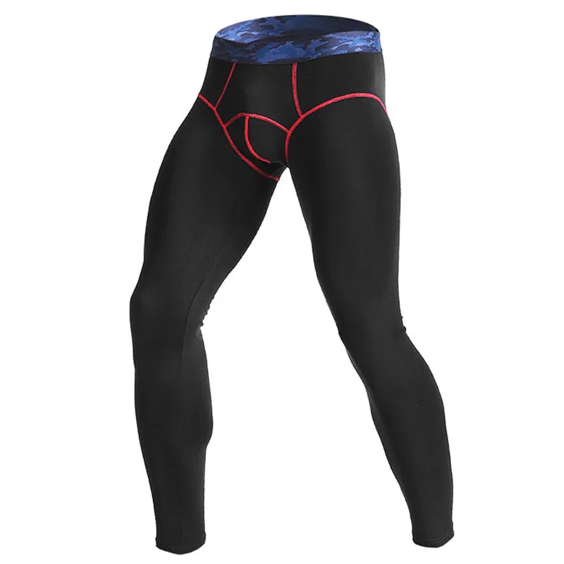 Pants Men Breathe Sexy Casual Slim Pouch leggings U Convex Separation Stretch Thermal Separation Youth Warm NEW Long JAYCOSIN