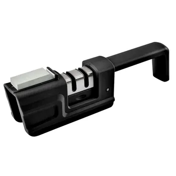 

4 In 1 Kitchen Sharpener Professional Non Slip Durable Polish Blades Repair Whetstone Restore Grinder Chefs Portable Foldable