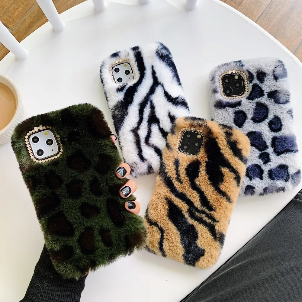

European and American style personality fashion leopard phone case for IPhone 6 6S 7 8 plus 12 mini 11 12 Pro XR X XS Max cover