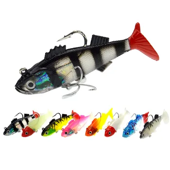 

Fishing Soft Lures Bait Big Lead Hook Fish Jigs 11.5cm 37g Lure Artificial Baits Ocean Bass Long Cast Catch 1 Piece SALE