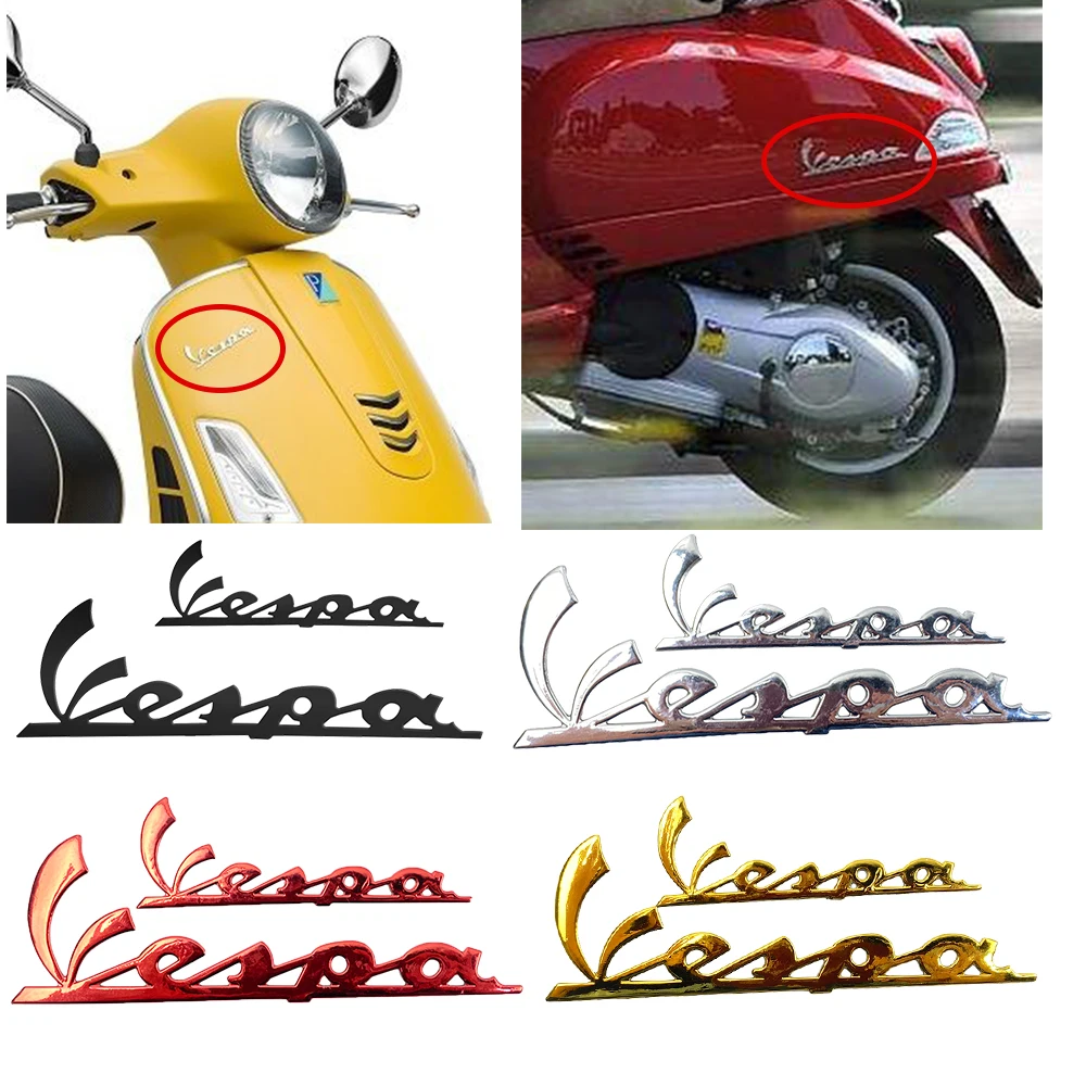 3D итальянский значок эмблема наклейка Наклейка для PIAGGIO Vespa GTV GTS LX LVX LT PX 50 125 150 250
