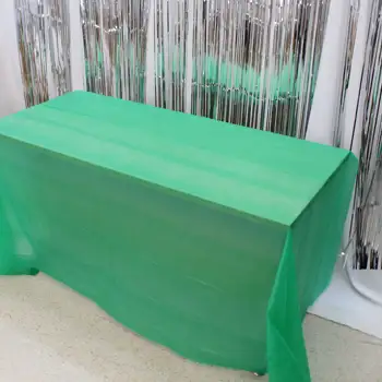 

One-time Wedding Party Decoration Tablecloth Green Pink Purple Birthday Decoration For Kids Baby Shower Decoracion De Fiesta
