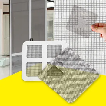 

3pcs/set Gauze Door Mosquito Net Easy Repair Patches For Door Patches Subsidy Stick Easy Repair Gauze Window Bonding Patches