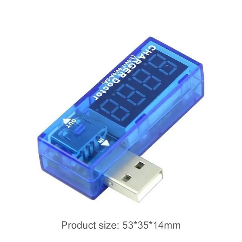 USB тестер безопасности высокая термостойкость стабильная работа детектор напряжение мощность тестер инструмент мультиметр