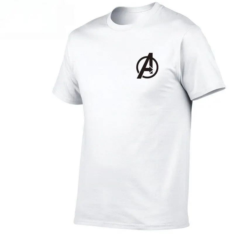 Новая футболка Marvel The Avengers 4 Летняя мода размер плюс мужской футболки Camiseta с