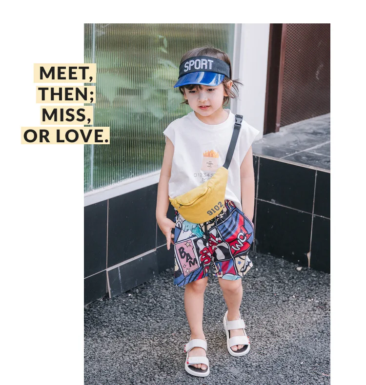 BOY'S Korean-style Shorts Children Western Style Beach Shorts Small CHILDREN'S Baby Fashion Child Summer Pants Thin New Sty