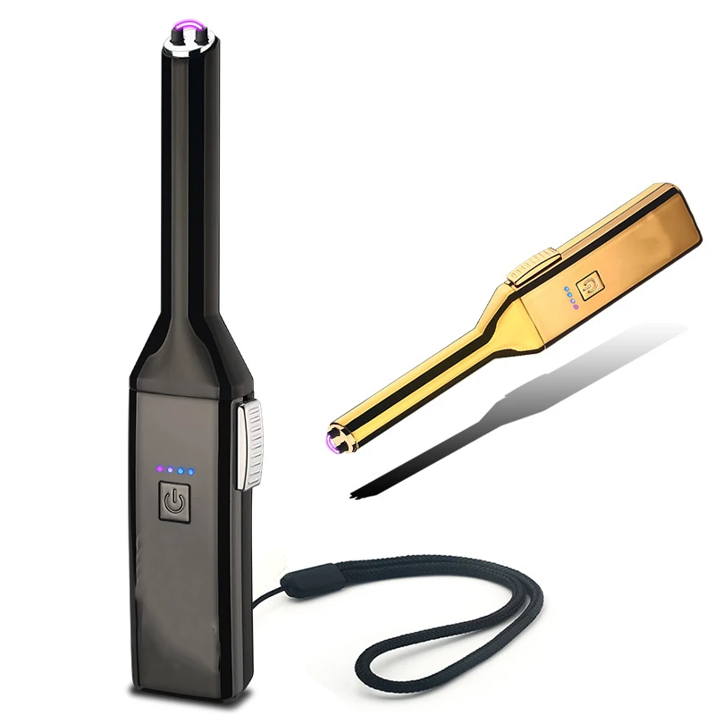 

Personalized Charging Single Arc Ignition Gun Camping Charcoal Burning Gas Stove Igniter with LED Power Indicator Outdoor Tool