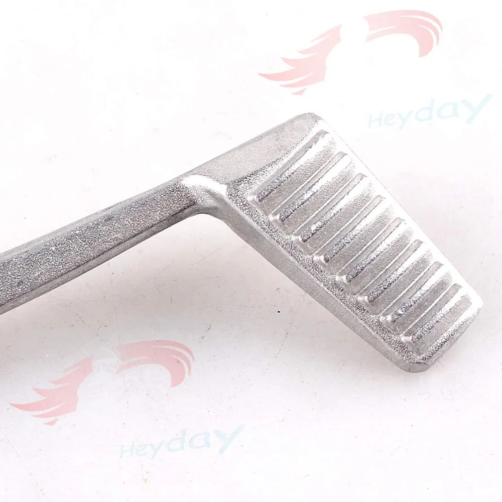 Motorcycle Silver Aluminum Rear Brake Lever Foot Pedal For Honda CBR600RR 2007-2012 2007 2008 2009 2010 2011 2012