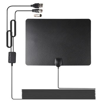 

Antenna for digital tv indoor tdt antenna HD TV 120 Miles Range with Amplifier Signal BoosterDVB-T2 dvB T2 Antennas TV Aerial