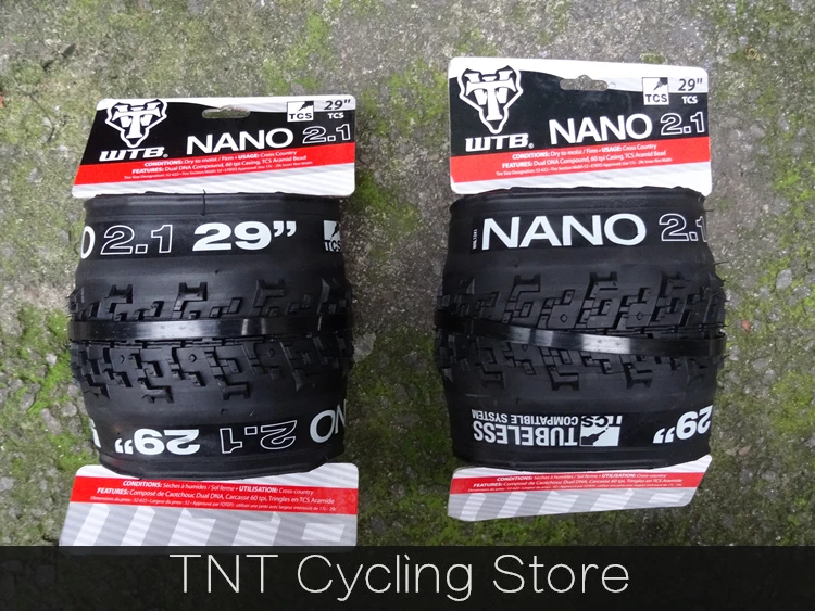 W T B Nano Tcs Licht/Snelle Tubeless Fietsbanden 29er * 2.1 Tubeless Klaar  Anti Punctie Mtb Mountain band Beige Side 29er Banden|Bicycle Tires| -  AliExpress