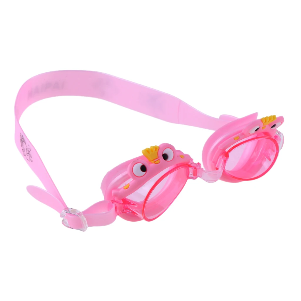 Adjustable Anti-Fog Swimming Swim Goggles Glasses with Anti-fog Lens, Ear Plugs for Unisex Kids Children Boys Girls