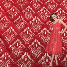 Bazin Riche Getzner водорастворимые нижнее белье Свадебная одежда полный полиэстер Кружева интерес сетки Cheongsam ткани