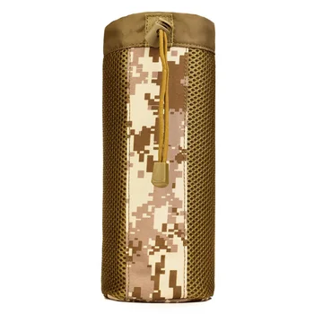 

Carrier Military Portable Practical Tactical Oxford Cloth Travel Dustproof Outdoor Drawstring Bottle Bag Camping Durable