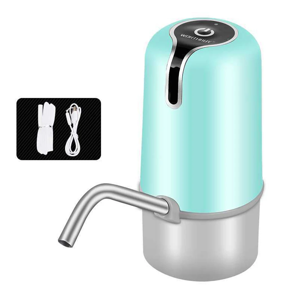 Электрический диспенсер воды портативный галлон питьевой бутылки переключатель умный беспроводной насос для очистки воды зарядка через usb для дома и офиса - Цвет: C1