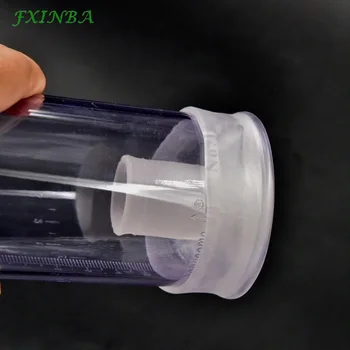 FXINBA Universal Silicone Sleeves for Penile Enlarger Enhance Glans Protector Cap Penis Pump Enlargement Extender Clamping Kit 5