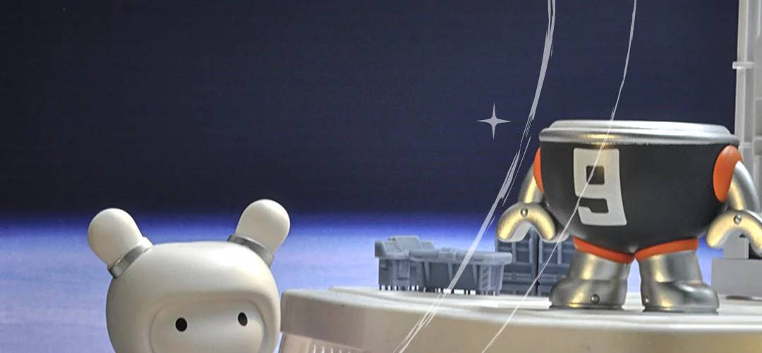 Оригинальная серия Xiaomi Mitu MIJOY Rice Mitu(Looking Moon Series), произвольная технология, тематическая серия для детей