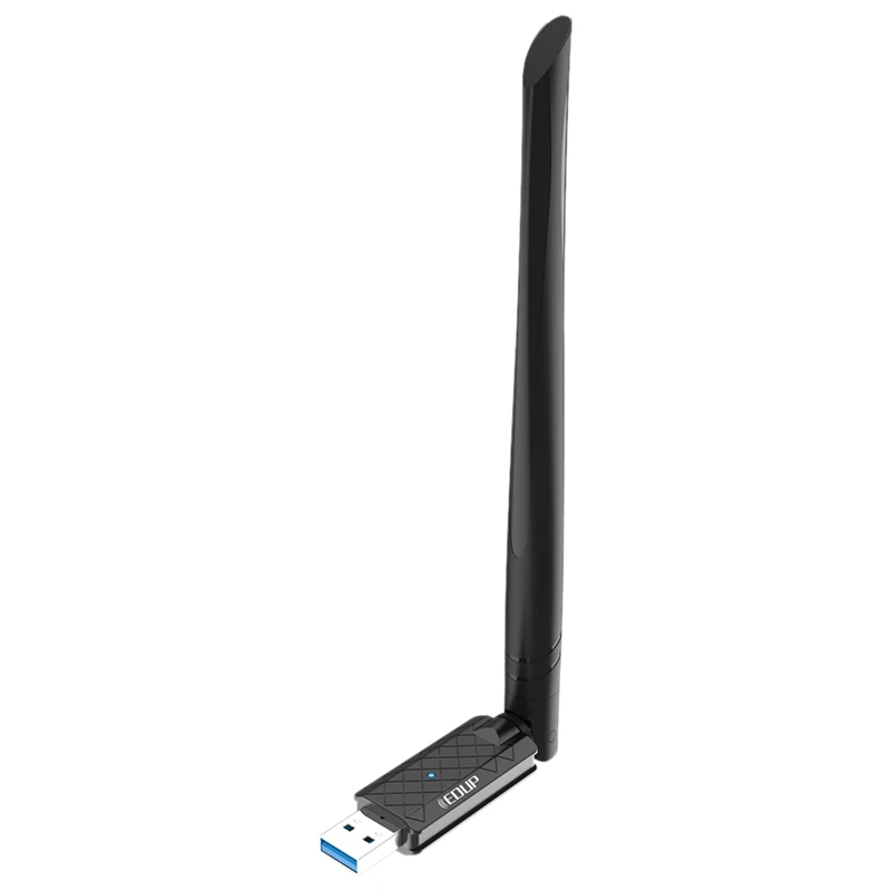 Wi-Fi адаптер EDUP EP-1687 USB 3 0 AC 1300 Мбит/с двухдиапазонный 2 4/5 ГГц беспроводной сетевой