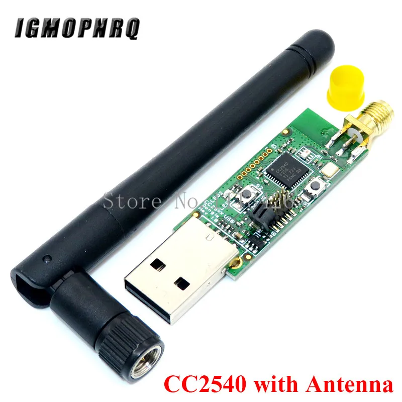 Connector Antenna Downloader-Cable Sniffer Bluetooth-Module Usb-Programmer CC2531 Cc-Debugger