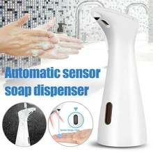 1 шт. автоматический диспенсер для жидкого мыла, пенящаяся ручная мойка, сенсорный датчик, водонепроницаемый, для ванной, кухни