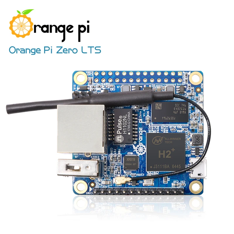 Orange Pi Zero LTS 512MB H2 Quad Core Open-Source Mini Single Board Support 100M Ethernet Port and Wifi single board computer mini development board