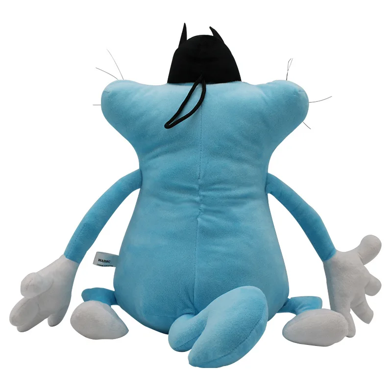 37 см Oggy и тараканы плюшевая игрушечная кошка чучела кукла животного из