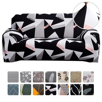 

Stretch Slipcovers Sectional Elastic Stretch Sofa Cover for Living Room Couch Cover L shape Armchair Cover Single/Two/Three seat
