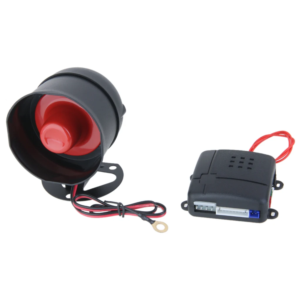 General Car Vehicle Alarm Protection Security System Keyless Siren