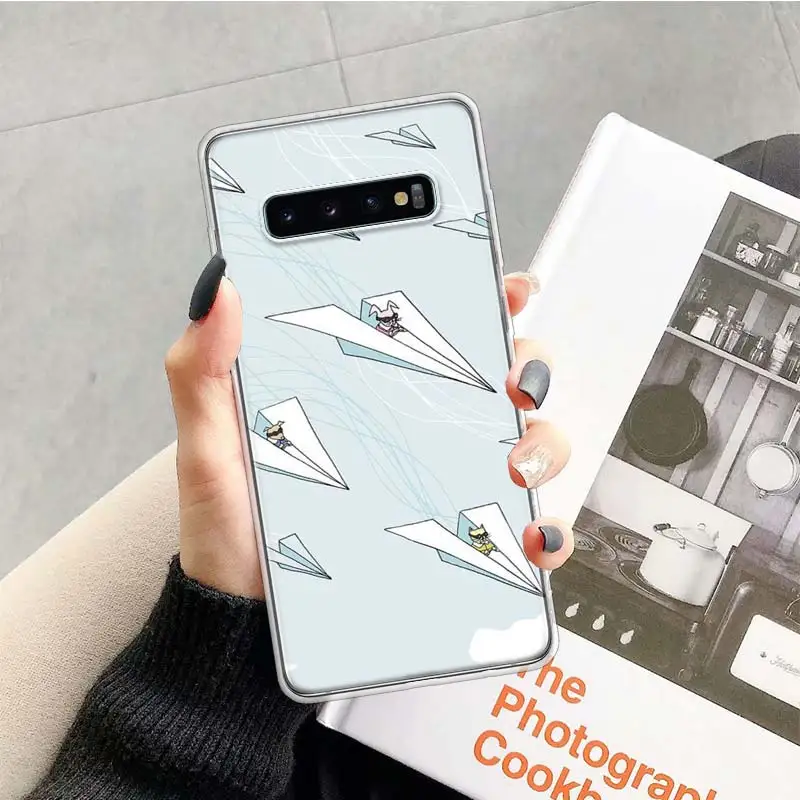 TR191-3 Чехол для samsung Galaxy Note 10, 9, 8, S10+ Lite, S9, S8, J4, J6, J8 Plus,, S7, S6 Edge, мягкий чехол для телефона - Цвет: TR191-3