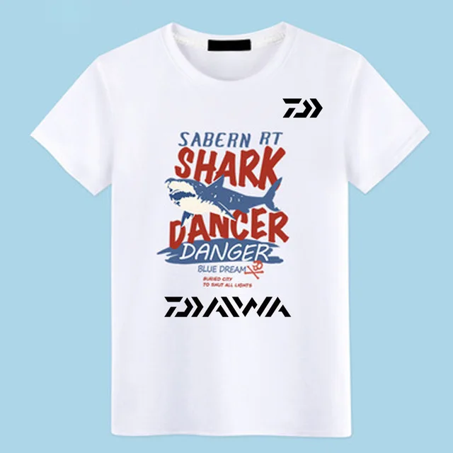 Daiwa быстросохнущая дышащая футболка с защитой от ультрафиолета для рыбалки, спортивная одежда для занятий спортом на открытом воздухе, футболка для бега, пешего туризма, одежда для рыбалки - Цвет: 01