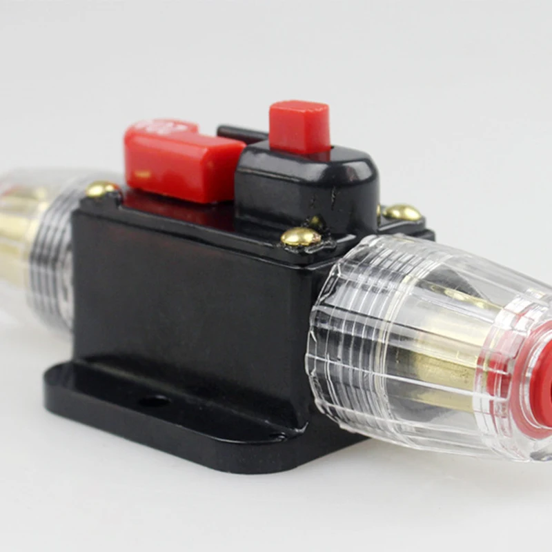 12V Auto Recovery Insurance Bile Duplex Circuit Breaker Audio Amplifier Circuit Breaker AGU Stereo Amplifier