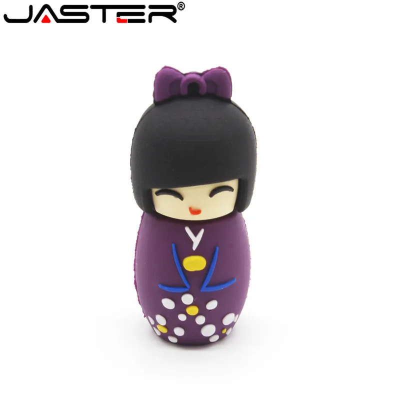 JASTER японские куклы кимоно девушка usb флэш накопитель флеш 4 ГБ 8 16 32 64 карта памяти