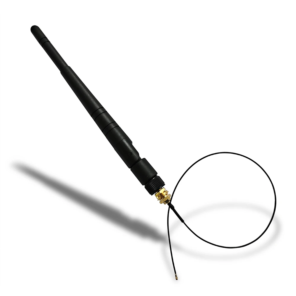 RP SMA + MHF4/IPX Pigtail 2dbi 2 4G/5G WiFi антенна для NGFF 7260 7265 3160 8260 BCM94360HMB BCM94360CS2 EM7355 ME906E ME906V|wifi