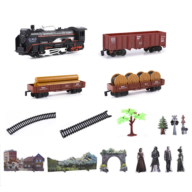 Trem Elétrico Carro De Brinquedo Ferroviário E Trilhas Motor Locomotiva A  Vapor Diecast Modelo Educativo Jogo Meninos Brinquedos Para Crianças  Presente Do Miúdo - Carrinhos De Brinquedo E De Metal - AliExpress