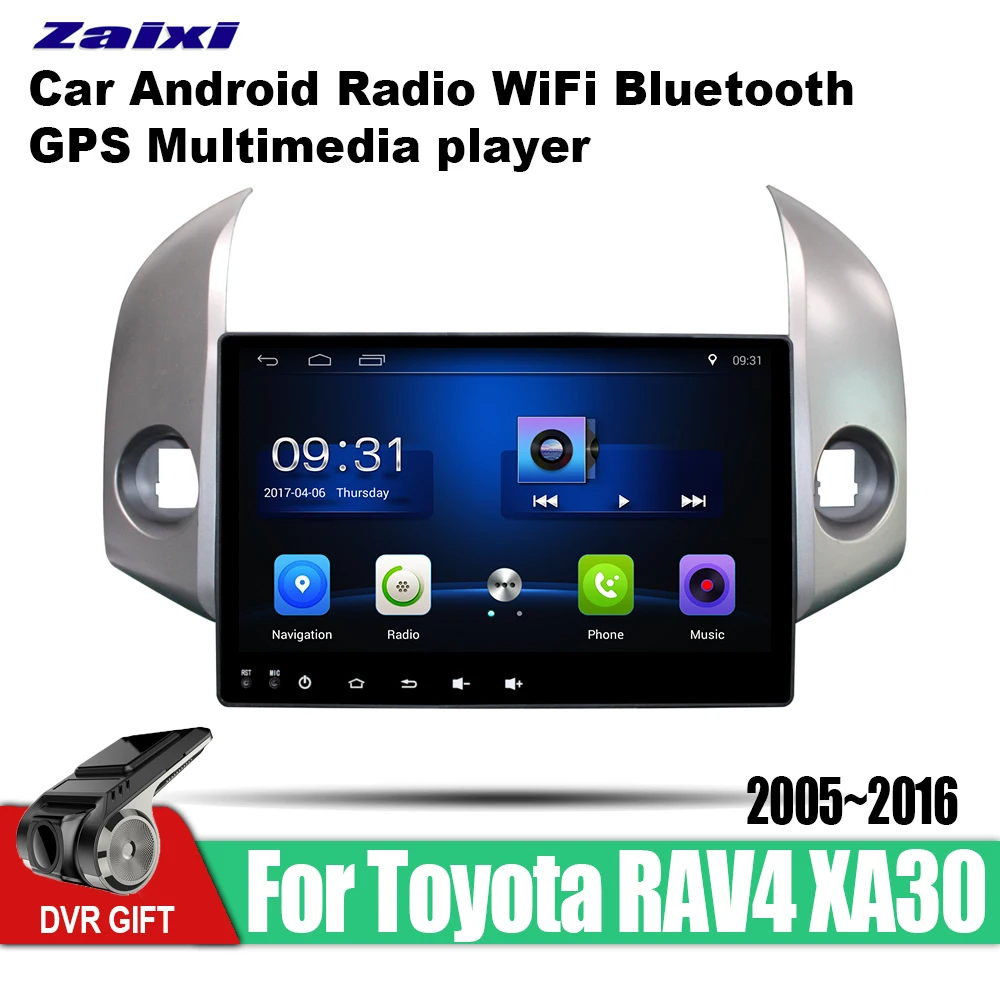 

For Toyota RAV4 XA30 2005~2016 Car Radio 2din Multimedia Player GPS Navigation Vedio Stereo Audio Carplay Head Unit Display