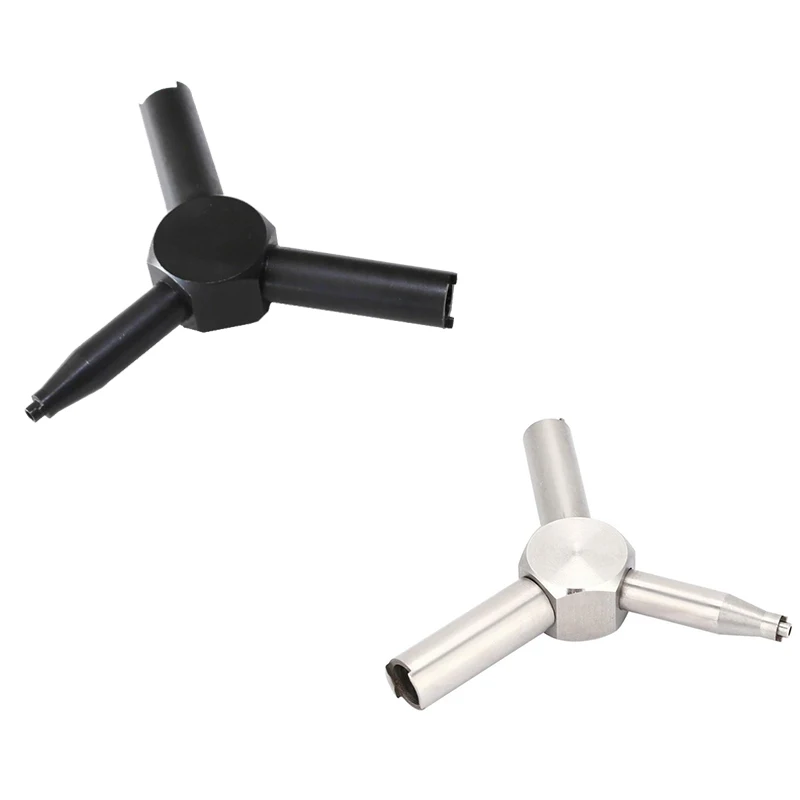 

Magorui Airsoft Stainless Steel Valve Key Removal Tool for KSC WA Magazine Charging of Gas Pistol Rifle Silver/Black
